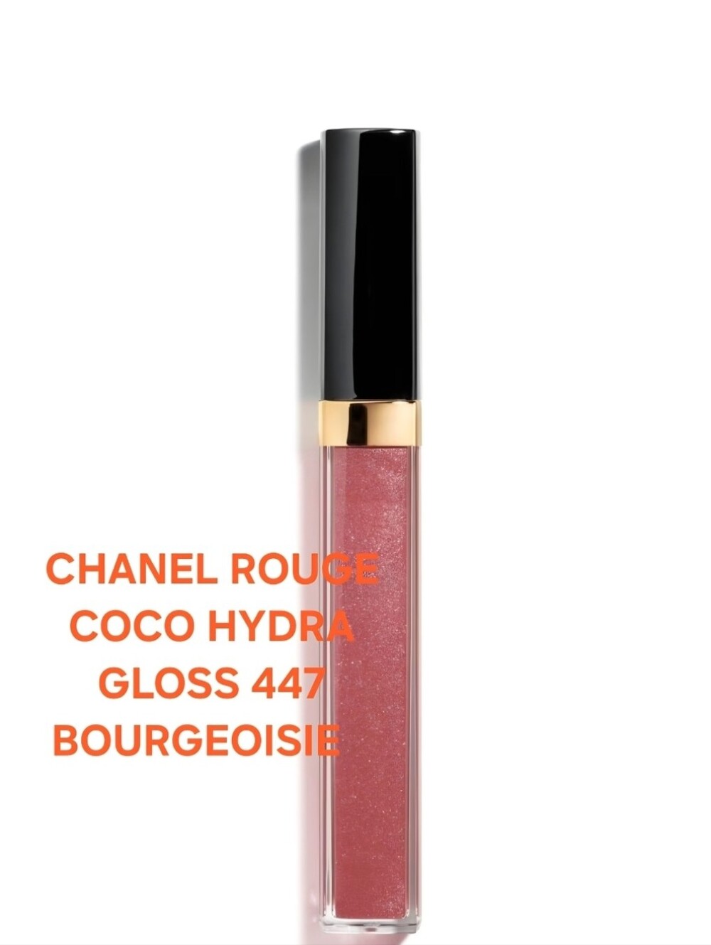 CHANEL ROUGE COCO HYDRA GLOSS 447 BOURGEOISIE. BNIB